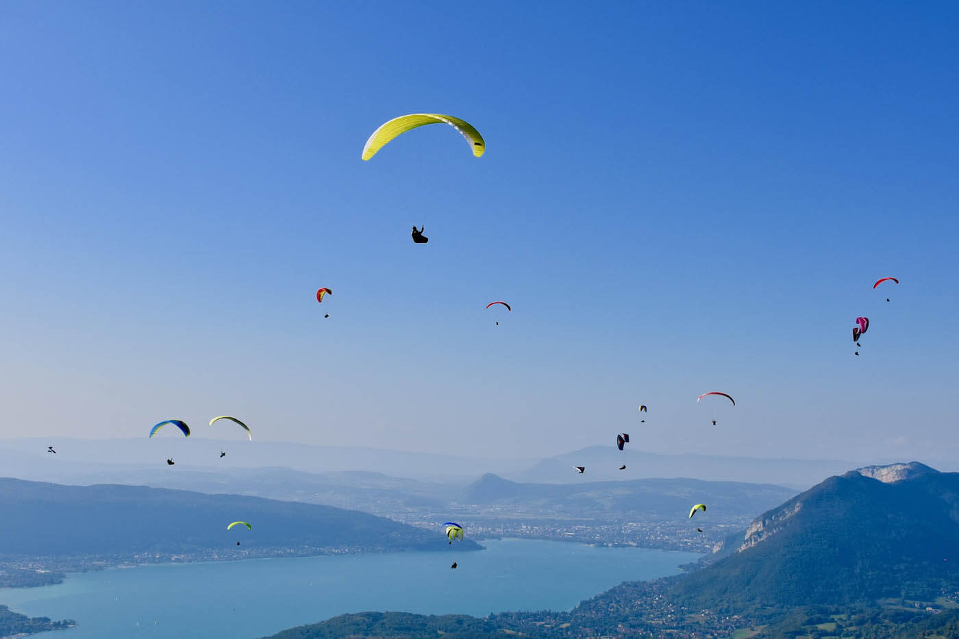 Paragliding Flight Annecy