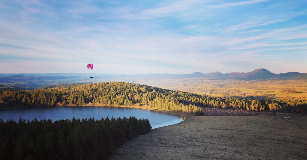 Cross Country Paragliding Puy De Dome