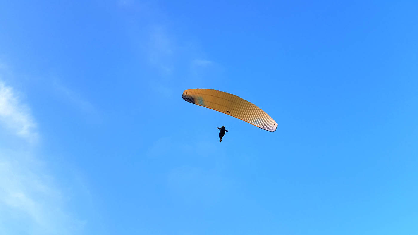 Gaining Altitude in Paragliding