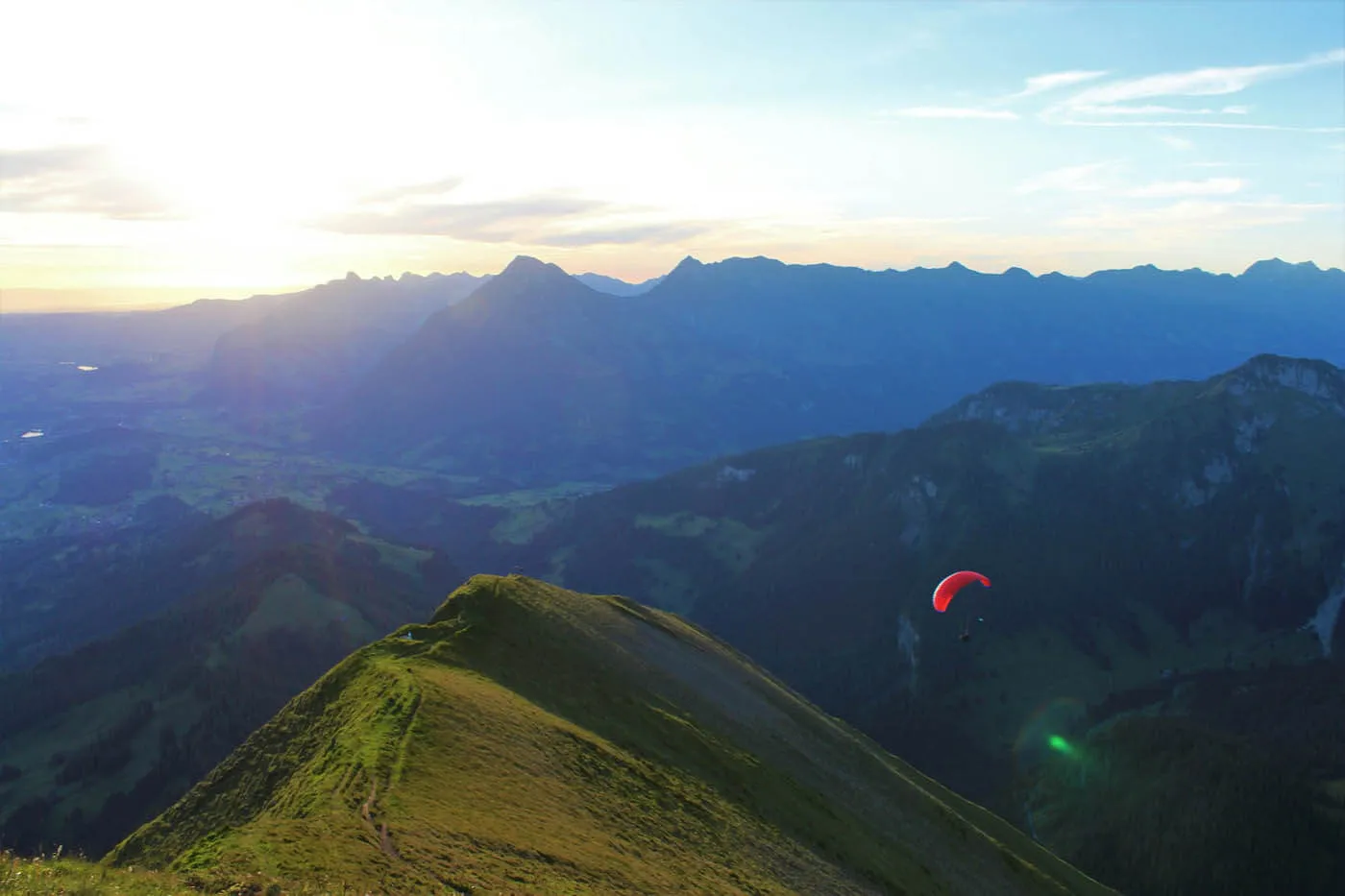 Ascendance Dynamique Parapente
