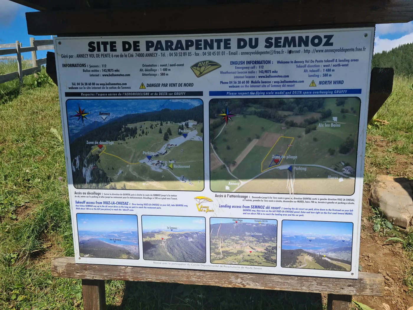 Site De Parapente Semnoz