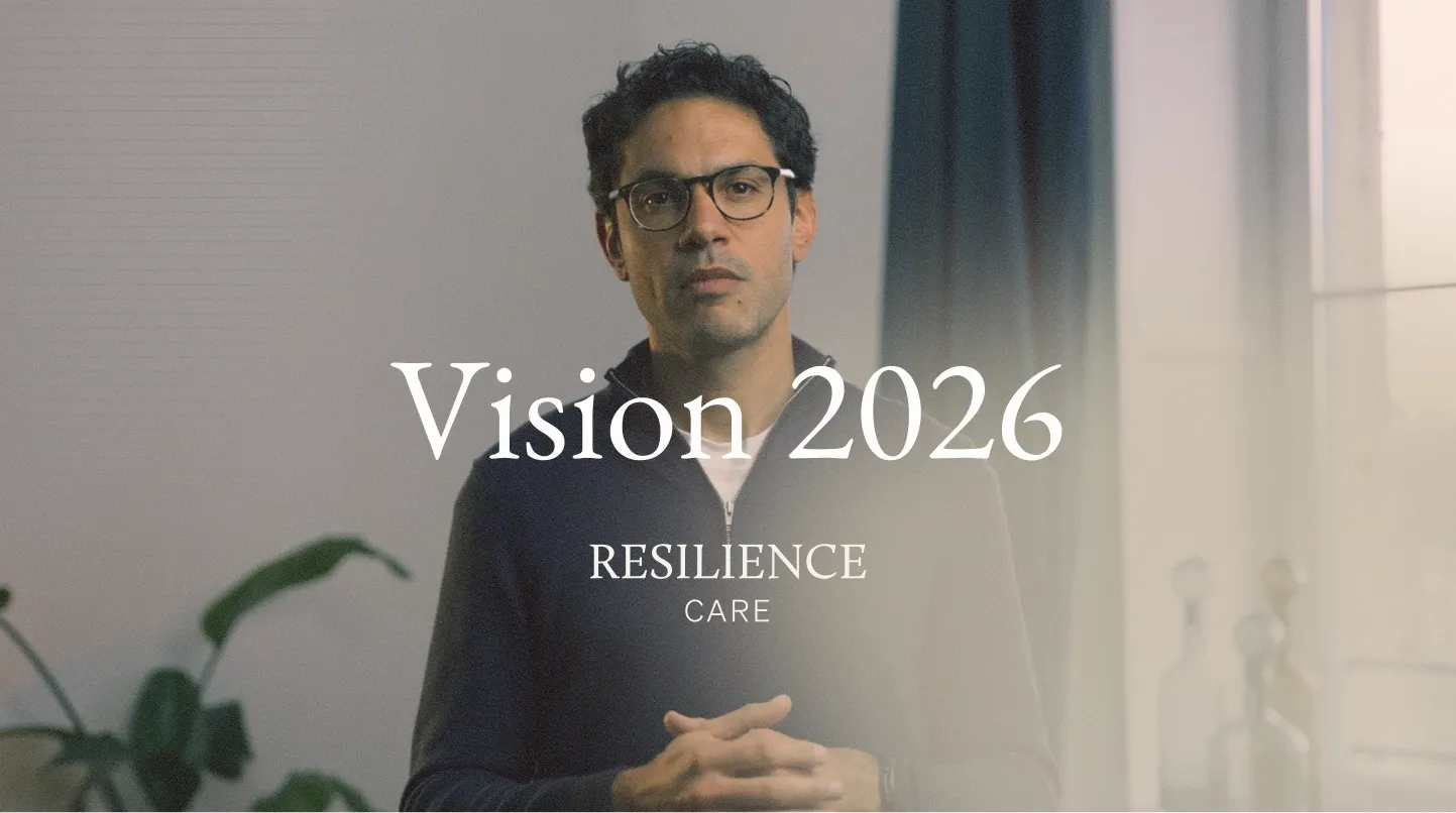 Visuel de conférence Resilience sur la médecine personnalisée et les parcours de soins en oncologie