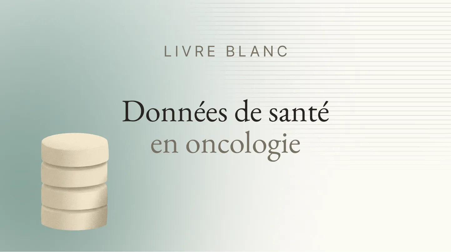 Couverture de l'ebook sur les données de santé en oncologie : enjeux et perspectives