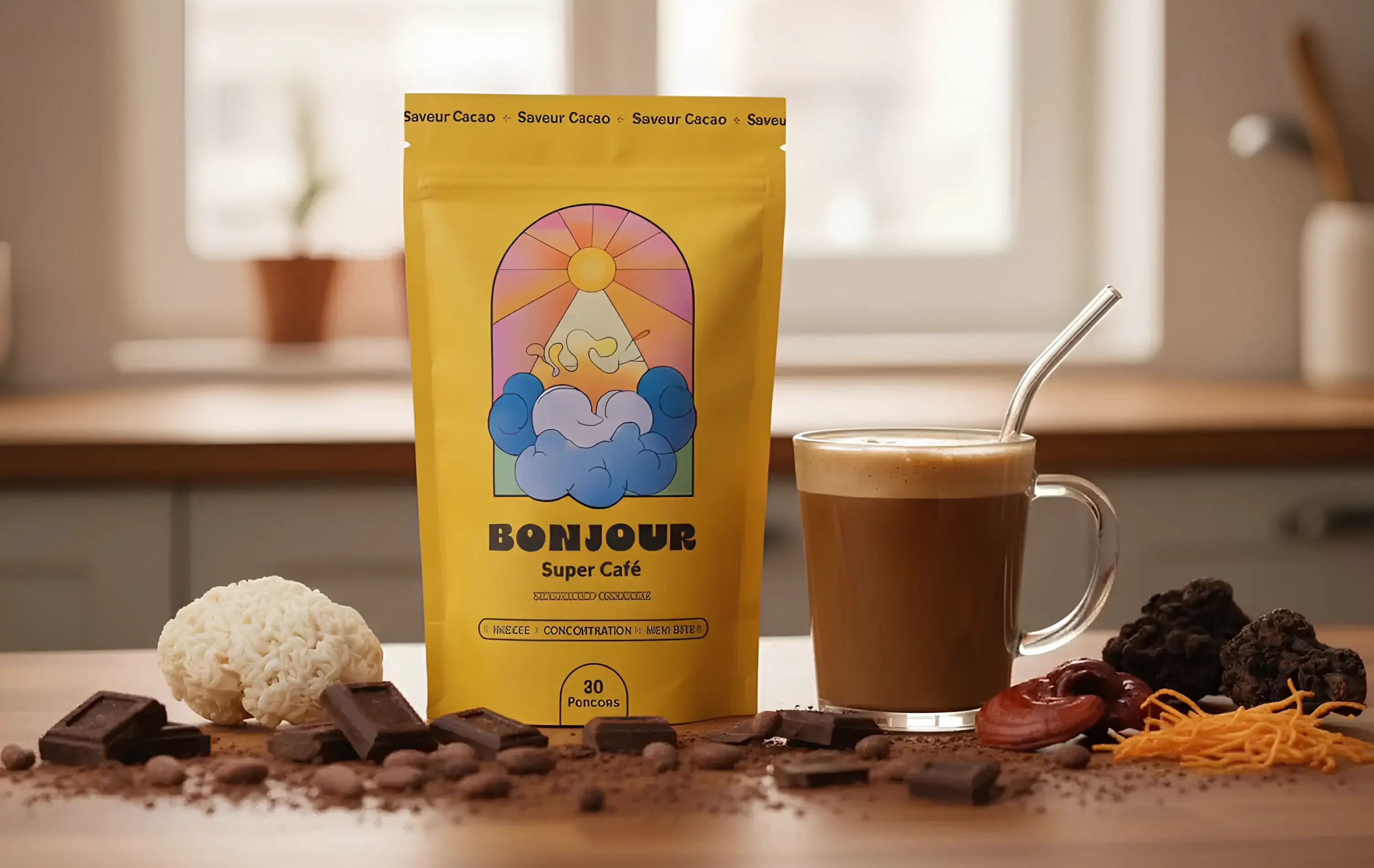 📌 Der Gutscheincode LMC20 schenkt dir 20% Rabatt auf alle Bonjour Drink Bestellungen und gilt durchgehend bis 2026. Die Aktion wird automatisch in deinem Warenkorb berücksichtigt und lässt sich mit weiteren Vorteilen wie dem Abo oder dem Schnupper-Angebot kombinieren. Die perfekte Gelegenheit, diese funktionellen Getränke mit adaptogenen Pilzen zum reduzierten Preis kennenzulernen.