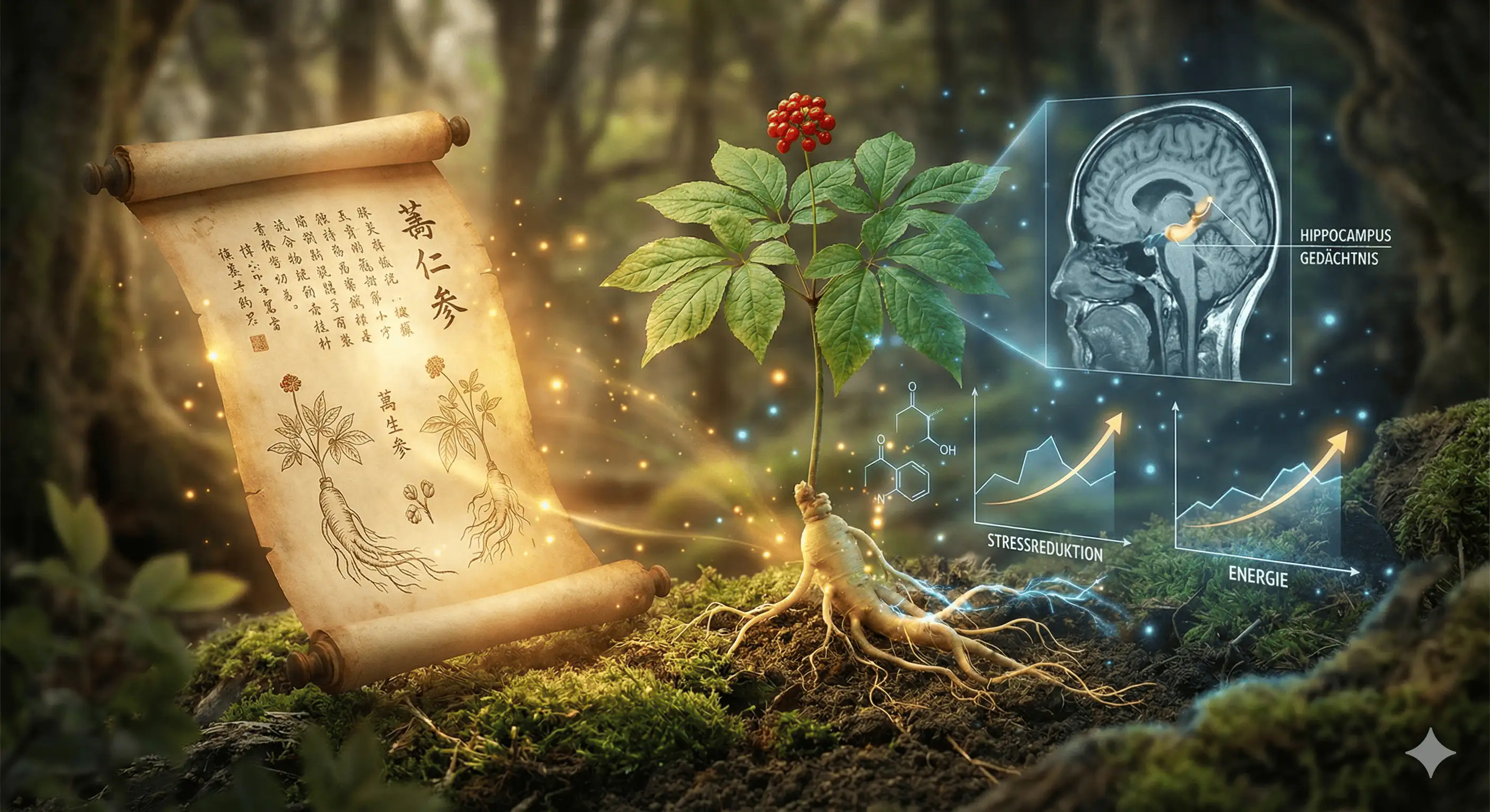 Ginseng: Das jahrtausendealte Adaptogen, bestätigt durch moderne Wissenschaft