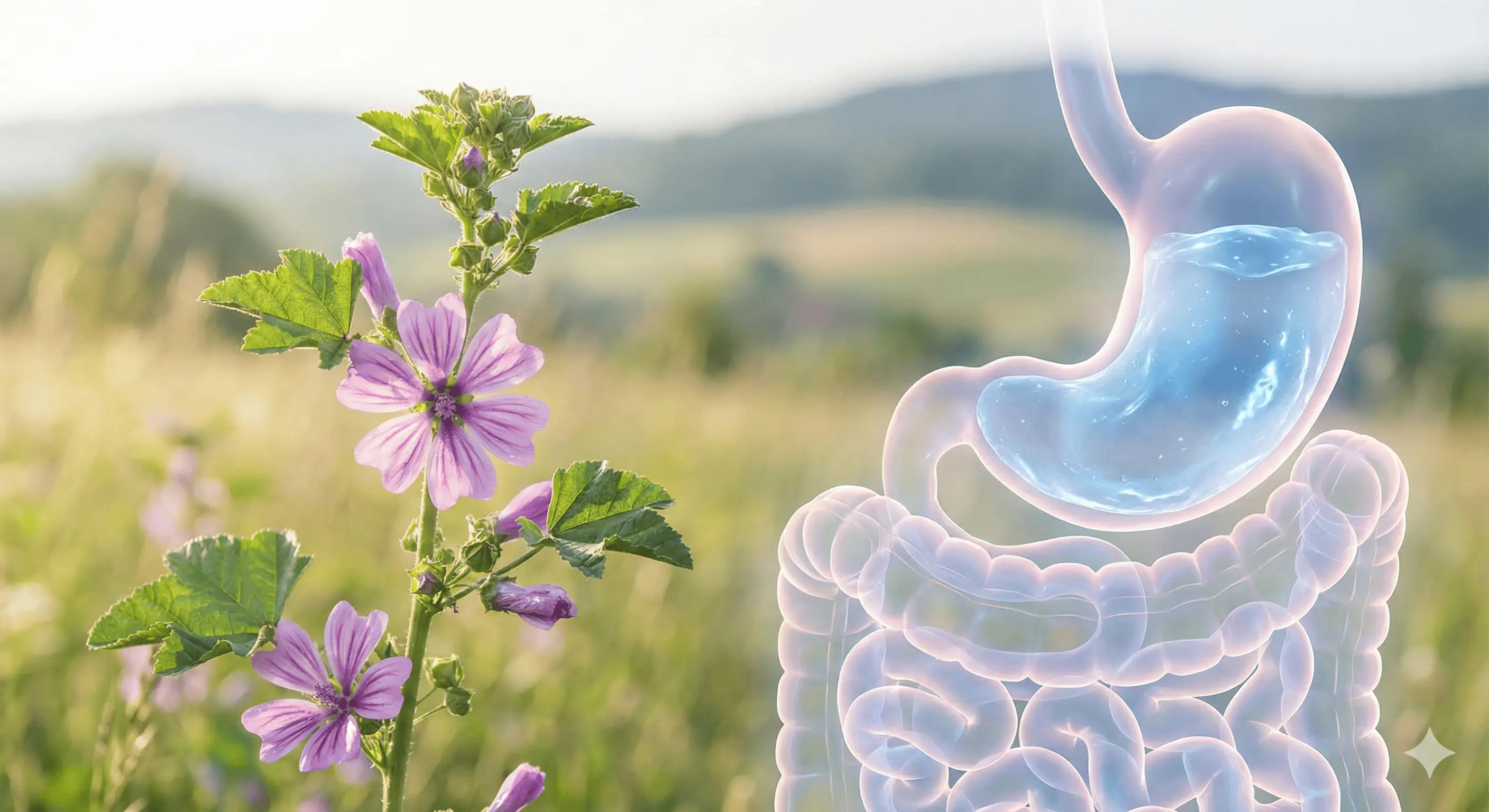 Malve: Die Sanftheit, die deinen Bauch beruhig