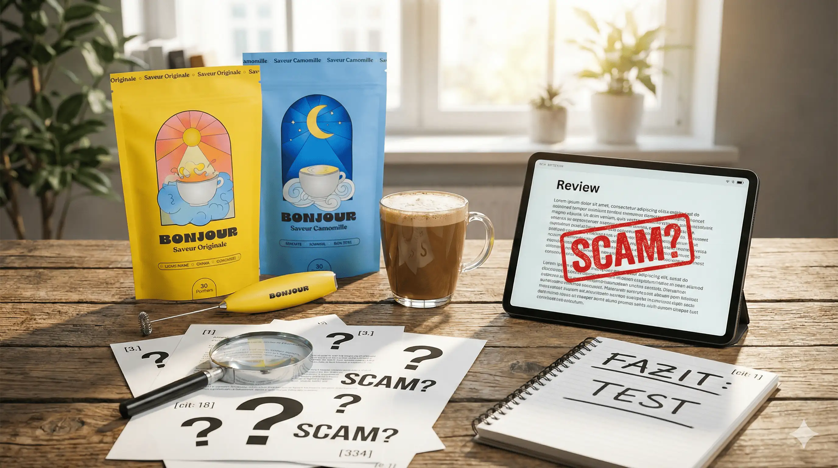 Bonjour Drink Betrugstest und Seriositätsprüfung der MarkeBonjour Drink Betrugstest und Seriositätsprüfung der Marke