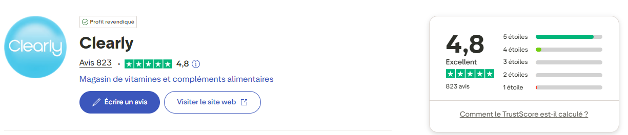 Clearly Bewertungen (Tester, Blogs, E-Commerce)Clearly betont Transparenz, Qualität und Engagement für Gesundheit. Die Marke beansprucht einen ehrlichen und klaren Ansatz mit maßgeschneiderten Produkten und offizieller Bio-Zertifizierung SKAL.