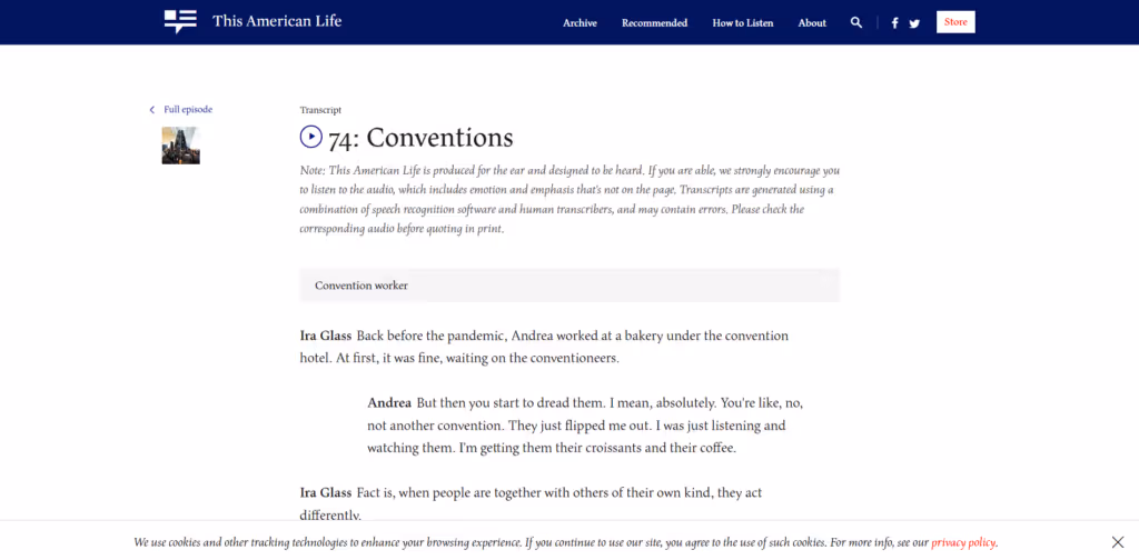 A brief knowledge about Conventions