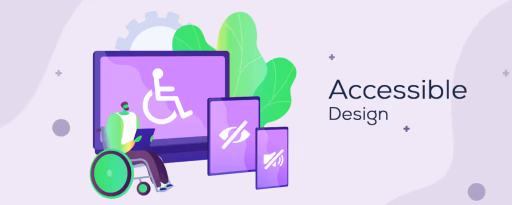 Accessible Design - Yellow Slice