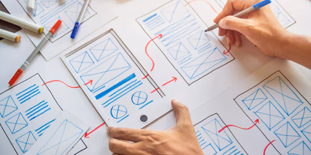 Screen alignment for Visual hierarchy in UX design