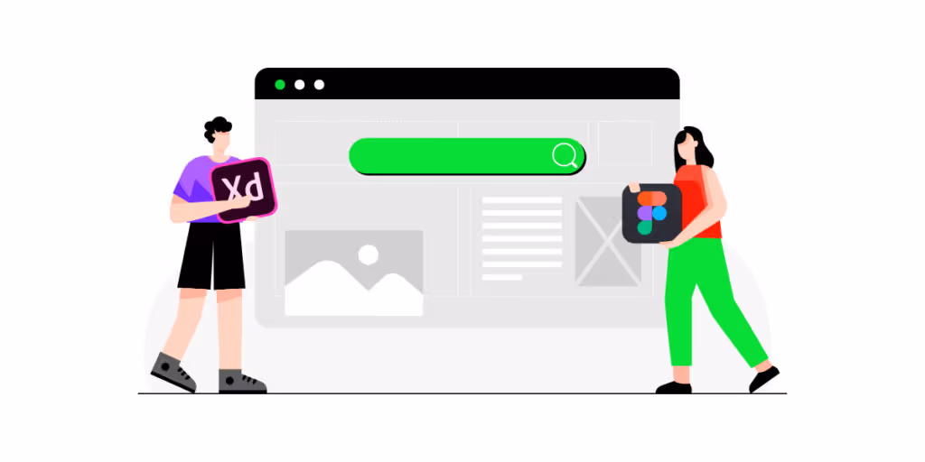 Curating Visual Design Using Design Software