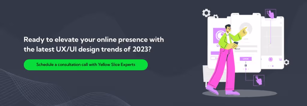 Latest UX/UI design trends of 2023