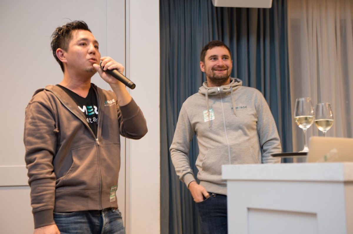 Our Director of Sales Japan, Dai Yoshida, with our CTO, Martin Karlsch