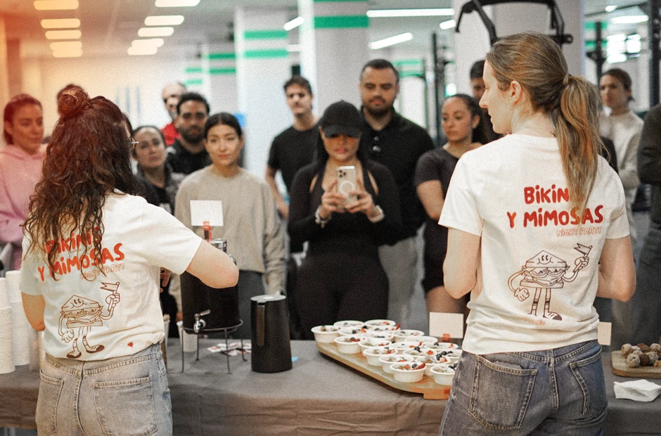 Usuarios de 180 Training Club en el evento de Hyrox