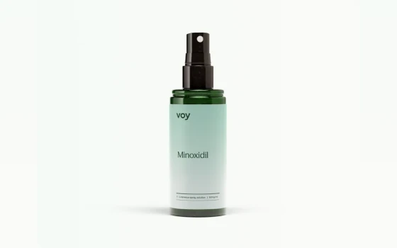 Frasco de Minoxidil