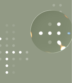 Lupa, mostrando pontos em destaque.