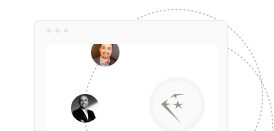 Imagem de dois documentos e um check.