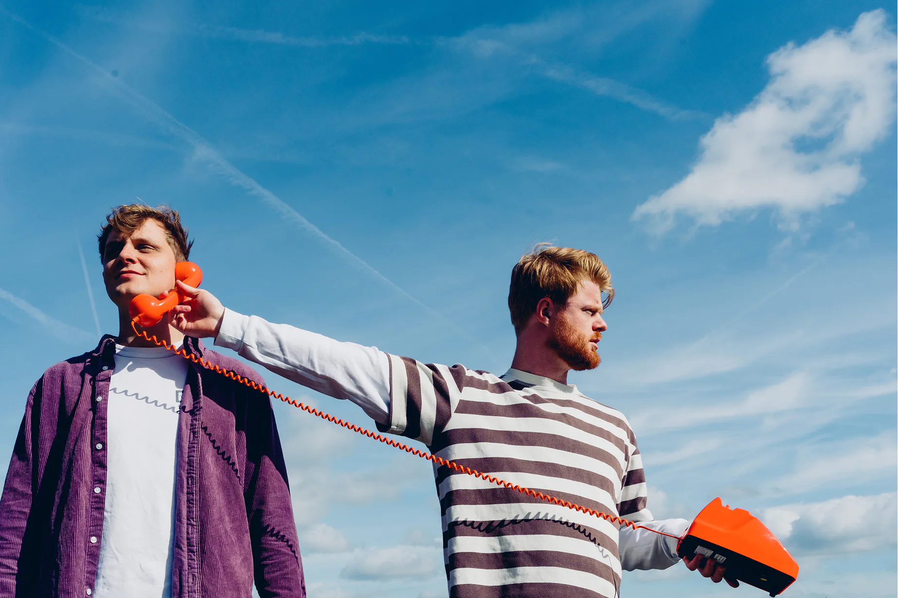 Luuk en Gijs van tweemans vertellen iets over het creatieve project waar ze mee bezig zijn