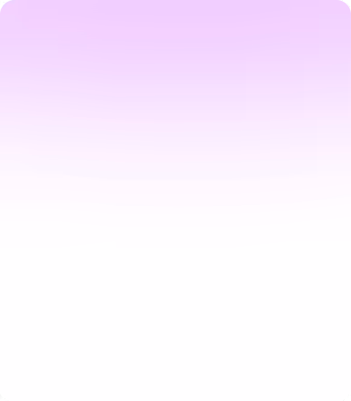Square with rounded corners featuring a gradient background transitioning from light purple at the top to white at the bottom.