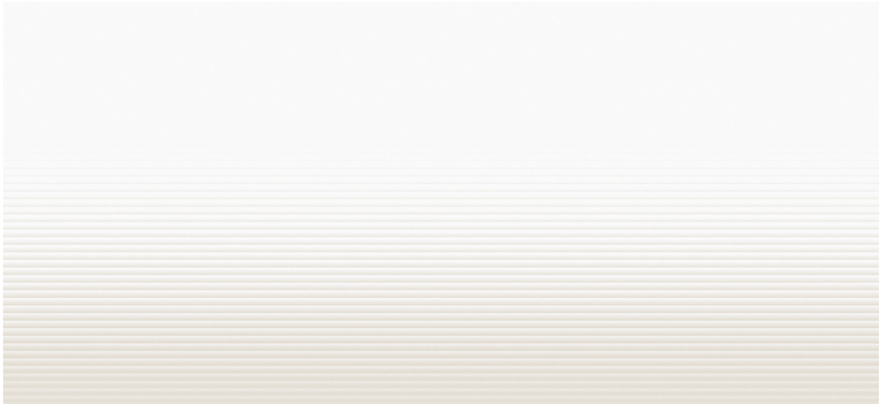 Horizontal beige ridged texture fading to white towards the top.