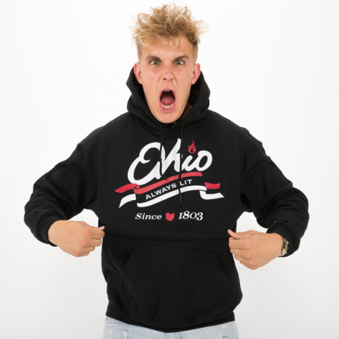 Jake Paul has merch from water bottles and other high quality products. He is also visiting other youtube channels time to time.