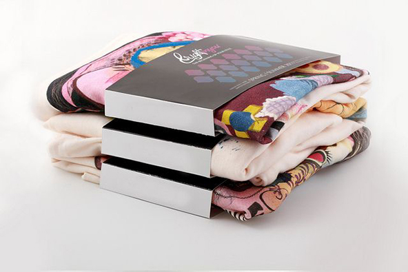 Cost effective elegant design with less material needed for packaging clothes.