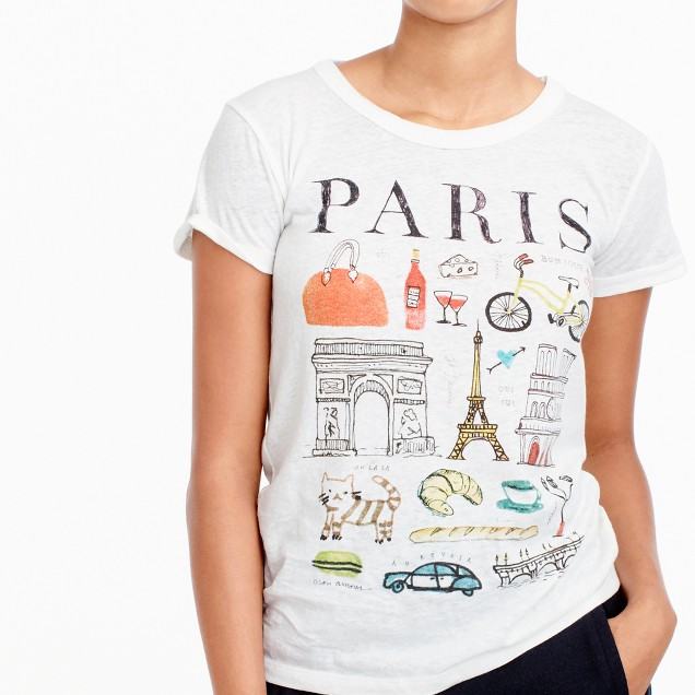 Paris, Tourist T-shirts