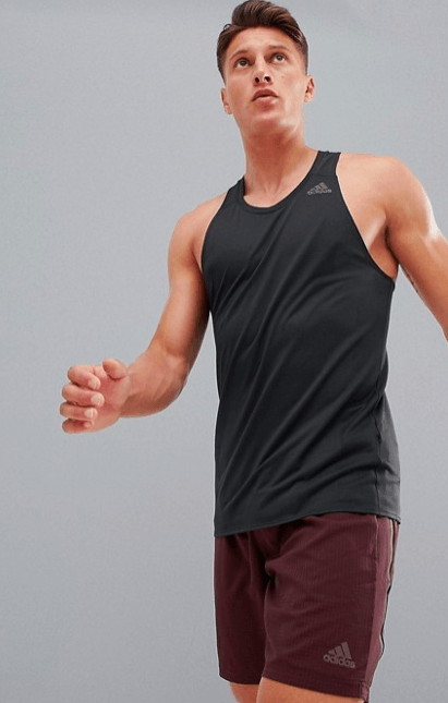 Slim vest can one of the base layers or the main one for team sports. They are mostly one color and small sponsors logo on the front.