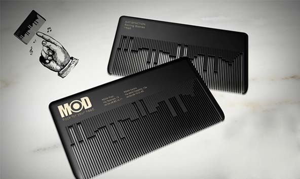 Own business card that is actually premium feel comb. Different kind of printed business cards.
