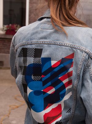 screen printed jacket