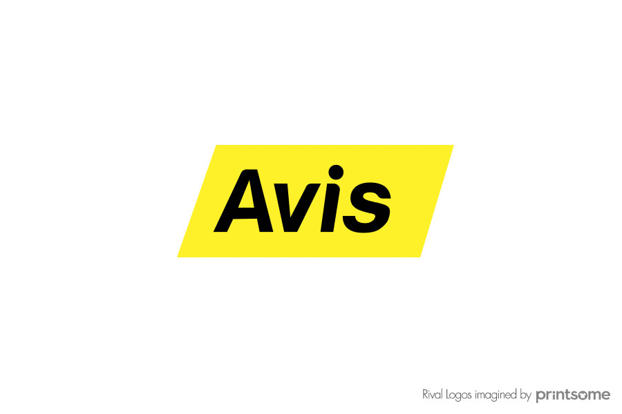avis hertz logo swap