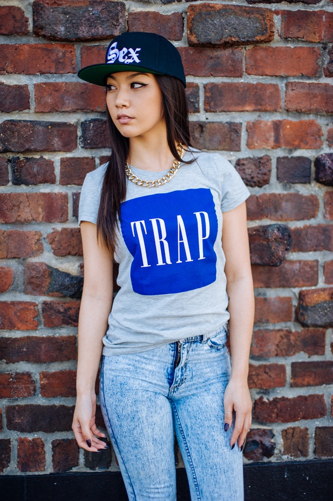 Gap parody “Trap” T-shirt by New Jack City SF