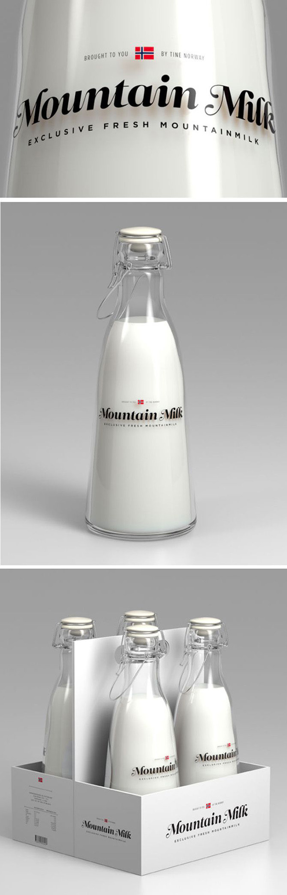 Mountain Milk, 25 Amazing Bottle Packaging Design examples, packaging design, packaging design inspiration, design inspiration, cool bottles, vodka bottles, spirits bottles, gin bottle design, vodka bottle design, best bottle designs, product design, graphic design, t shirt printing UK, screen printing UK, screen printing onto bottles, how to create a cool bottle label, Printsome blog, russian bottle designs