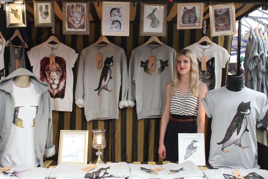 Greenwich market t-shirts