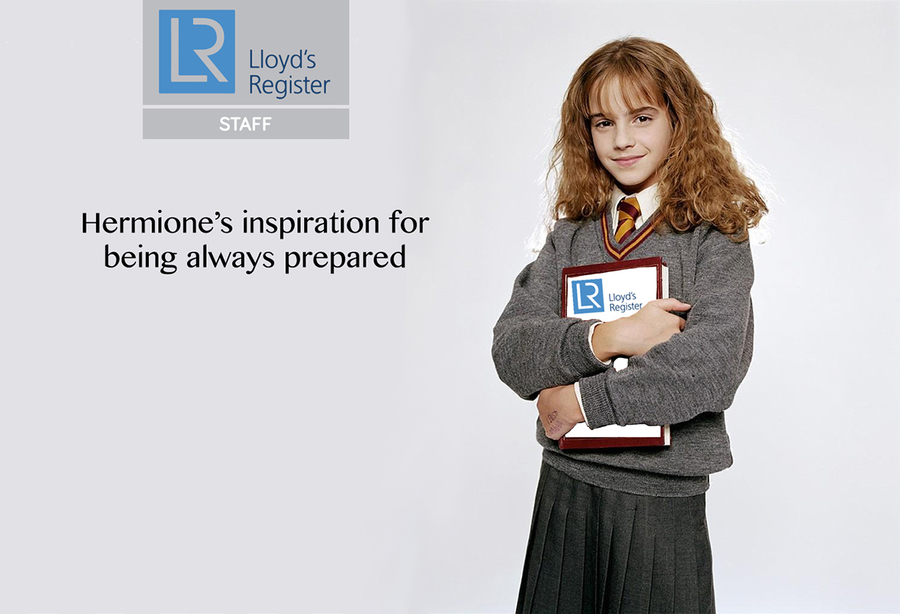 hermione granger, lloyds, brand ambassadors, fictional brand ambassadors,