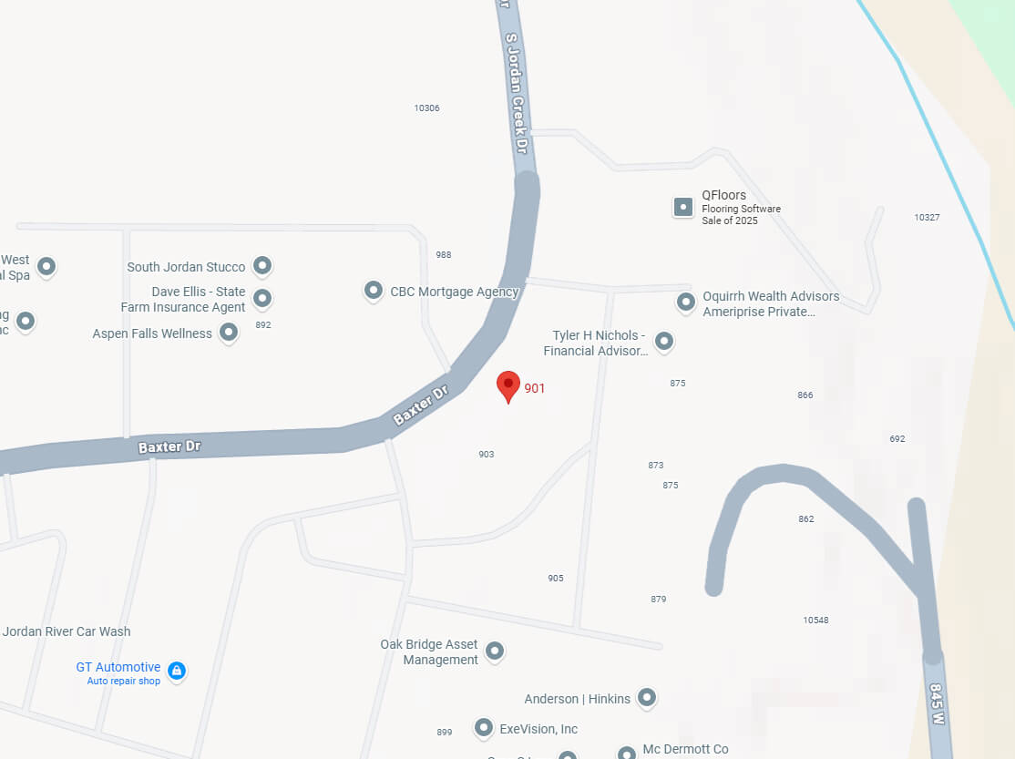 Definitive Construction Service Area Map