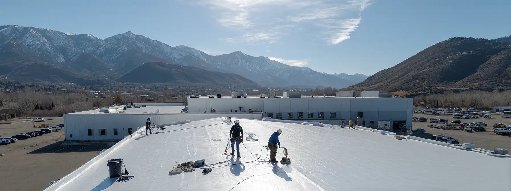 Commercial Roofing Install