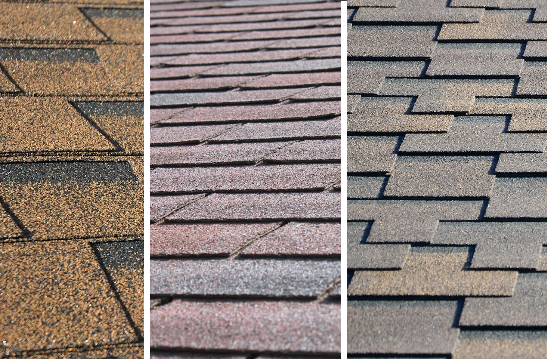 architectural vs. 3-tab vs. luxury shingles