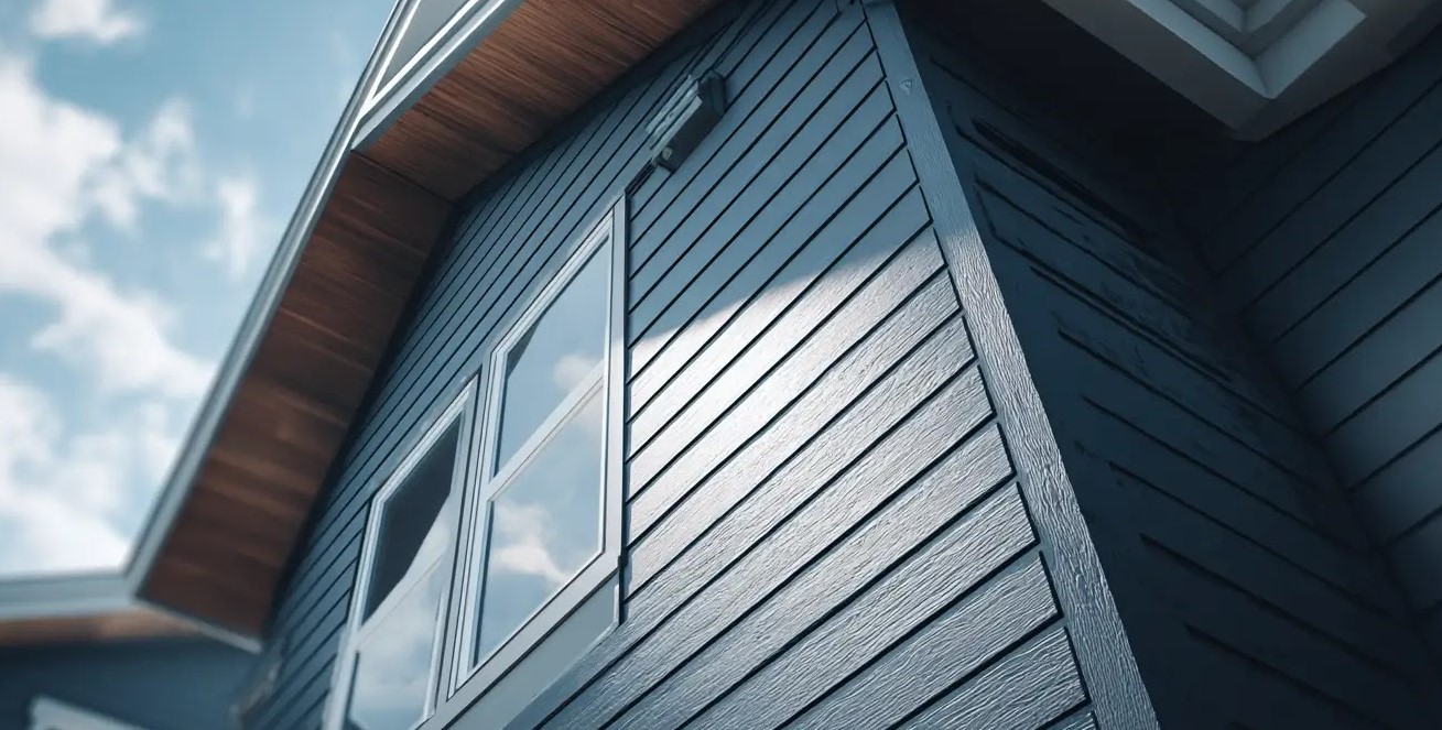 Engineered wood siding