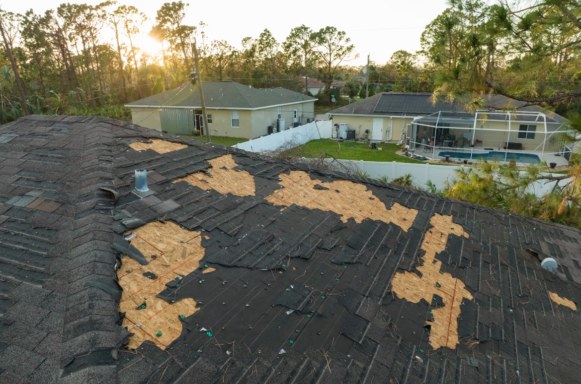 storm damage roof assessment