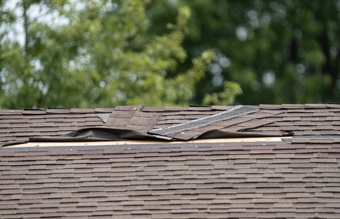 roof damage