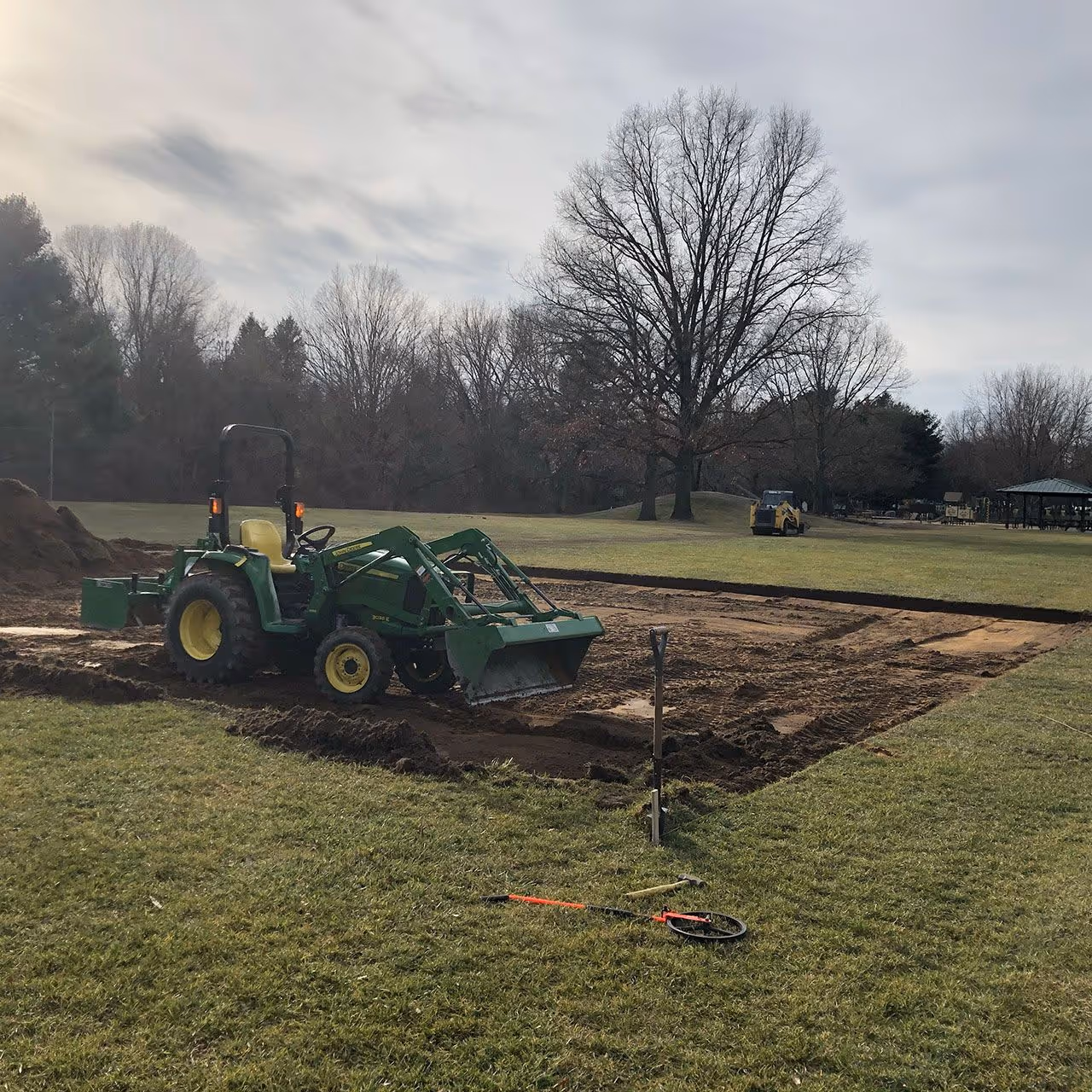 Southwest Michigan landcare team maintaining properties