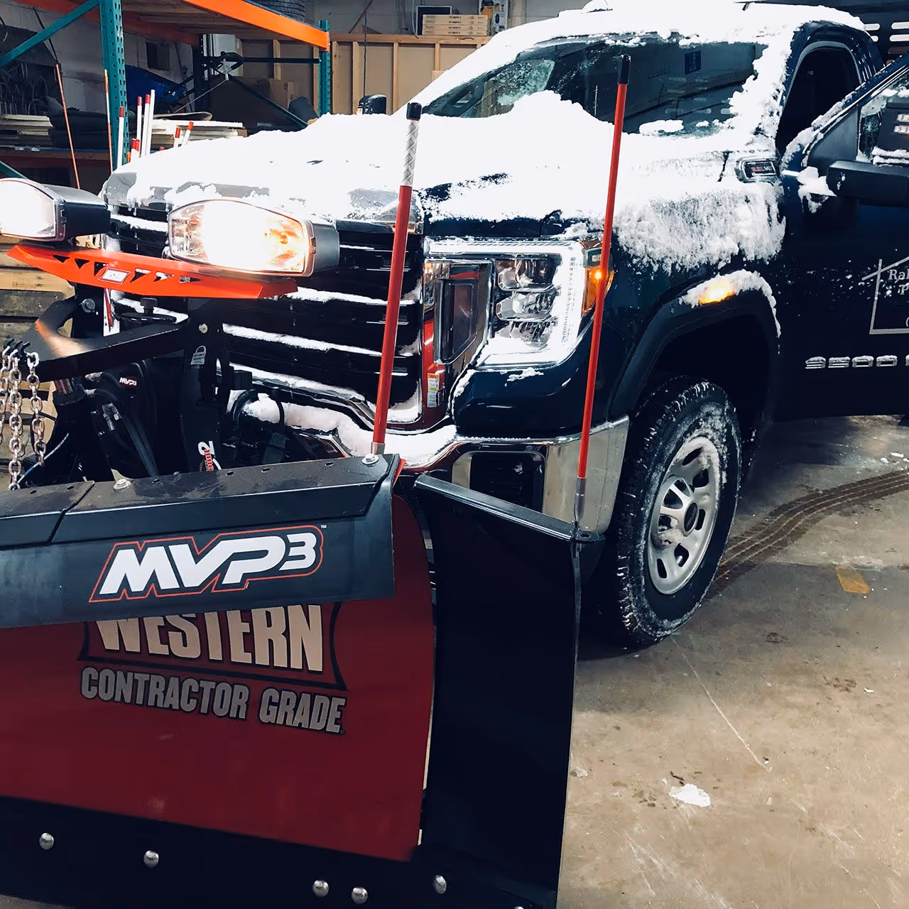 Professional snow removal and ice control by Lakewood Landcare