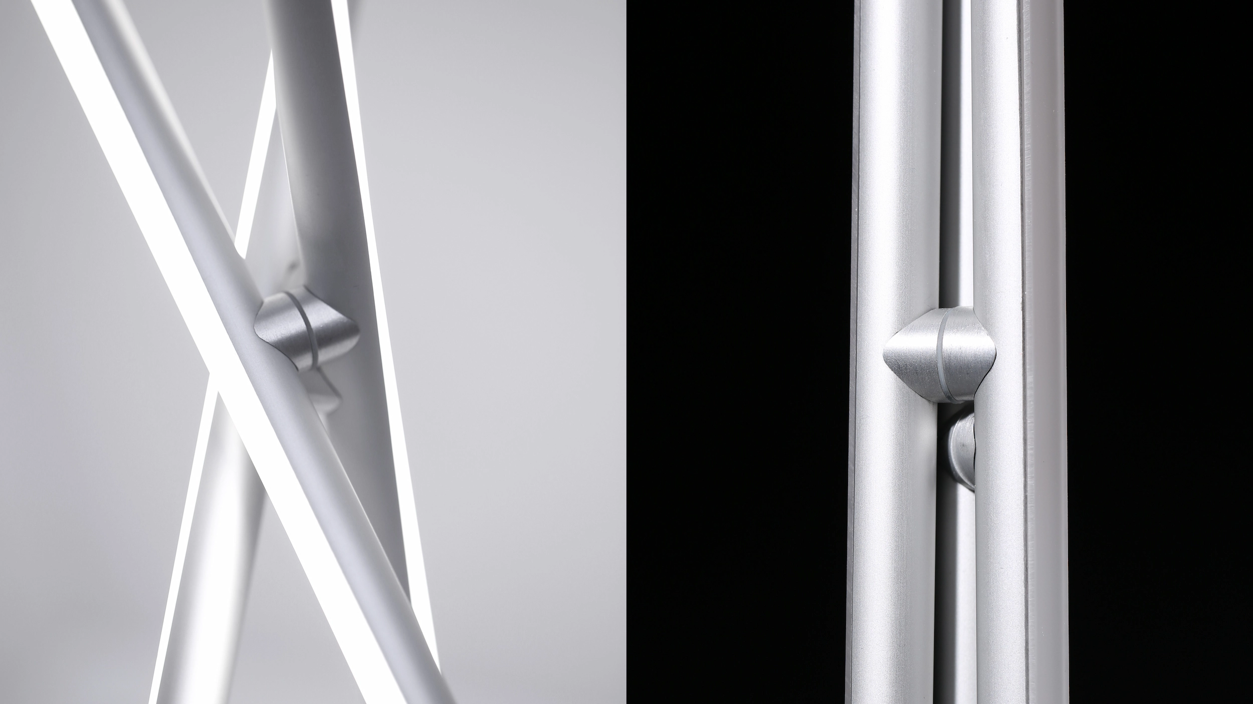 Detailaufnahme der Ecliptic Lamp – Fokus auf Materialbeschaffenheit und handwerkliche Verarbeitung.