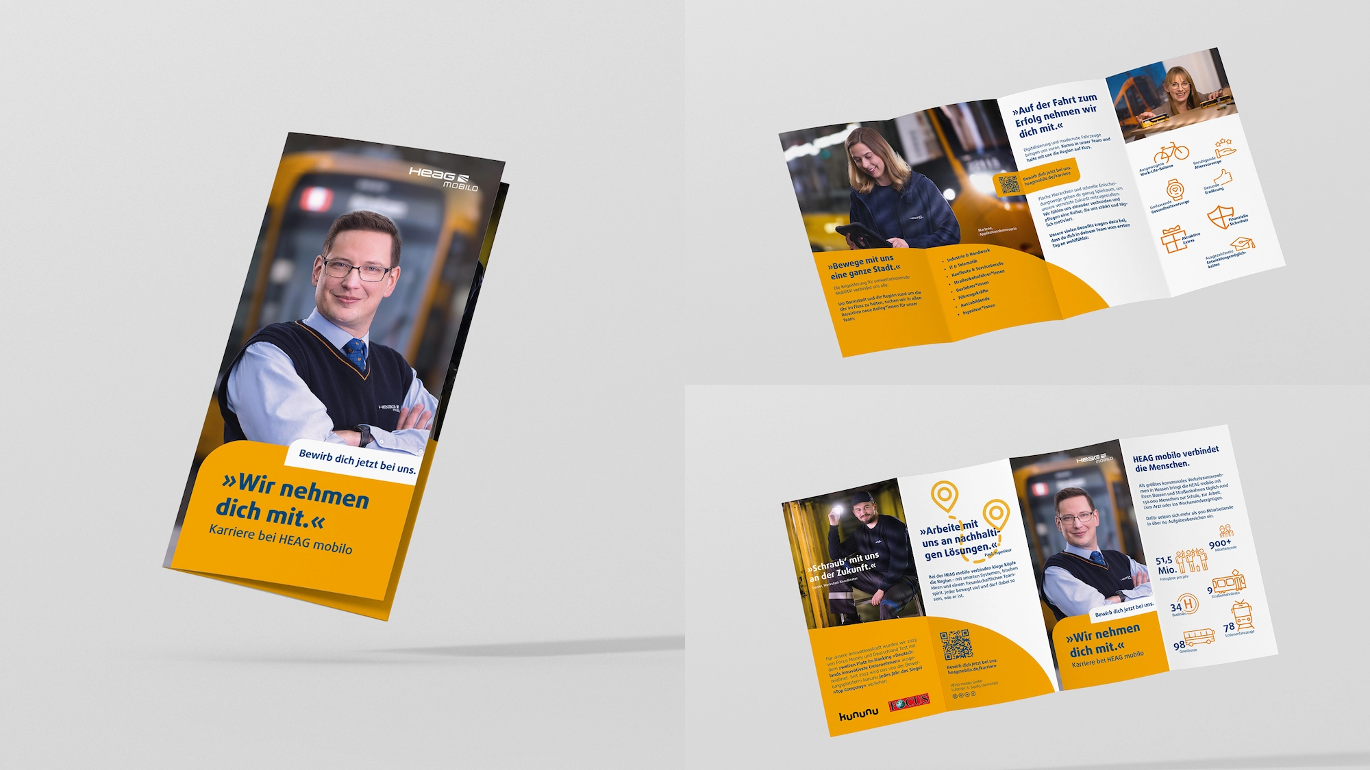 Visuelle Kommunikation HR-Flyer