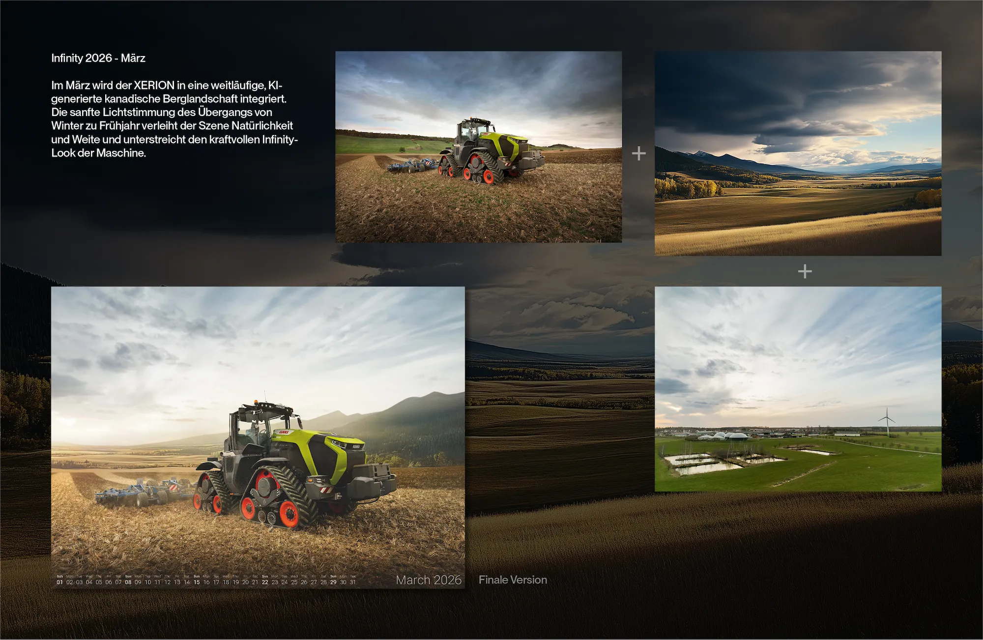 Präzises Bild-Composing für den Infinity-Look – Nahtloser Übergang zwischen Realfotografie und KI-Hintergrund.
