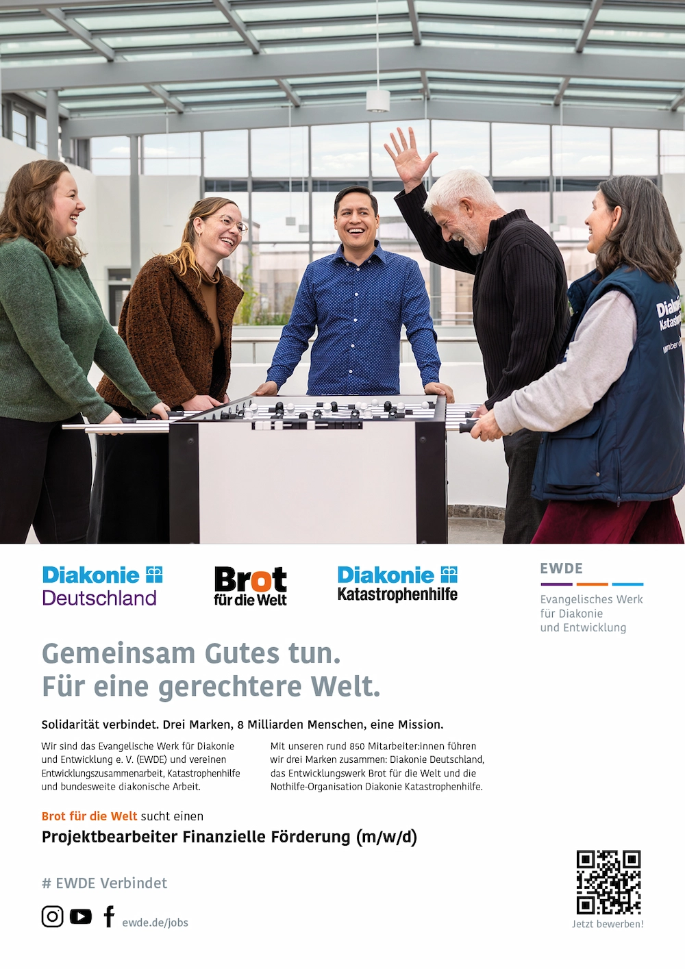 EWED HR-Jobanzeige layout