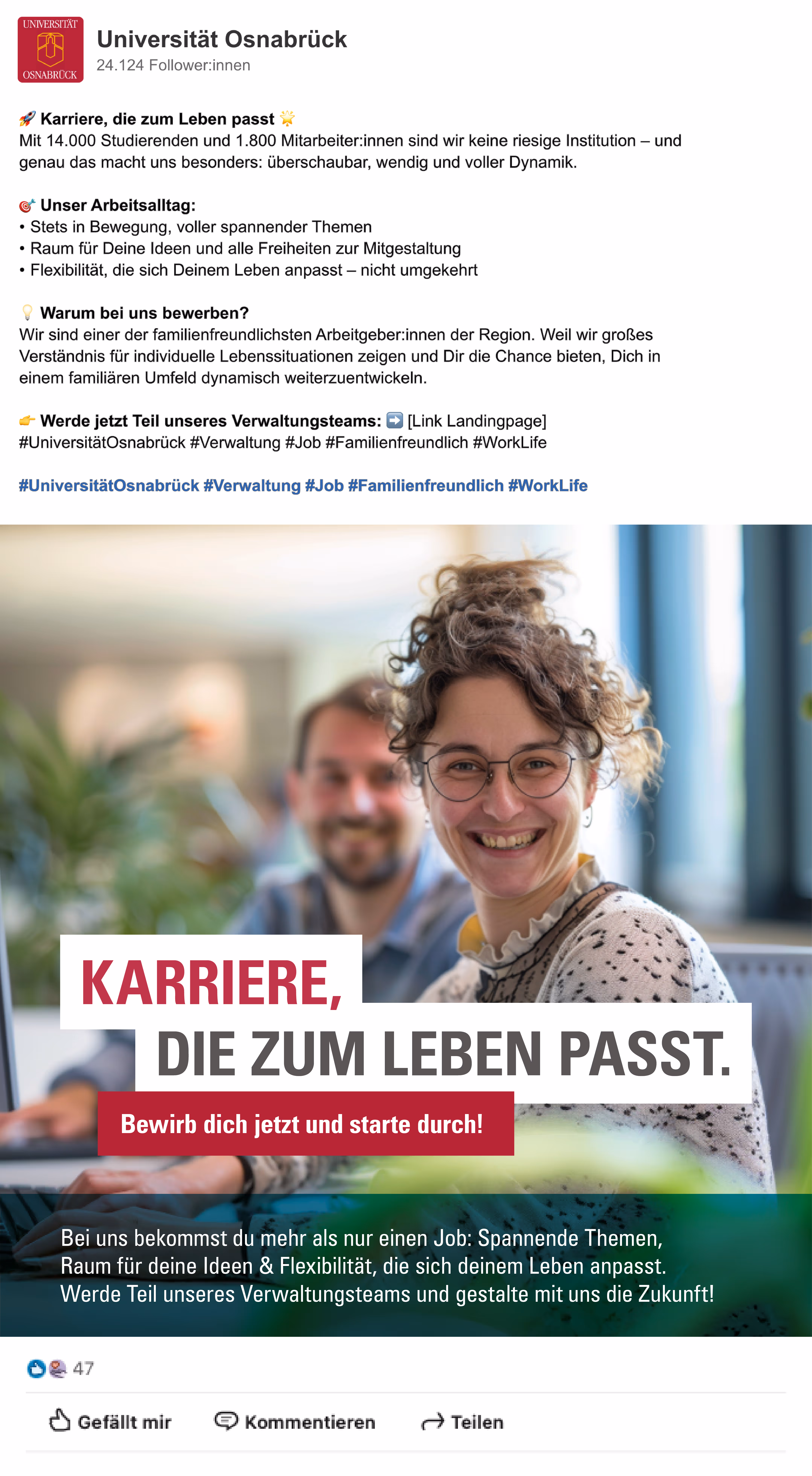 universität osnabrück mockup hr-marketing social media