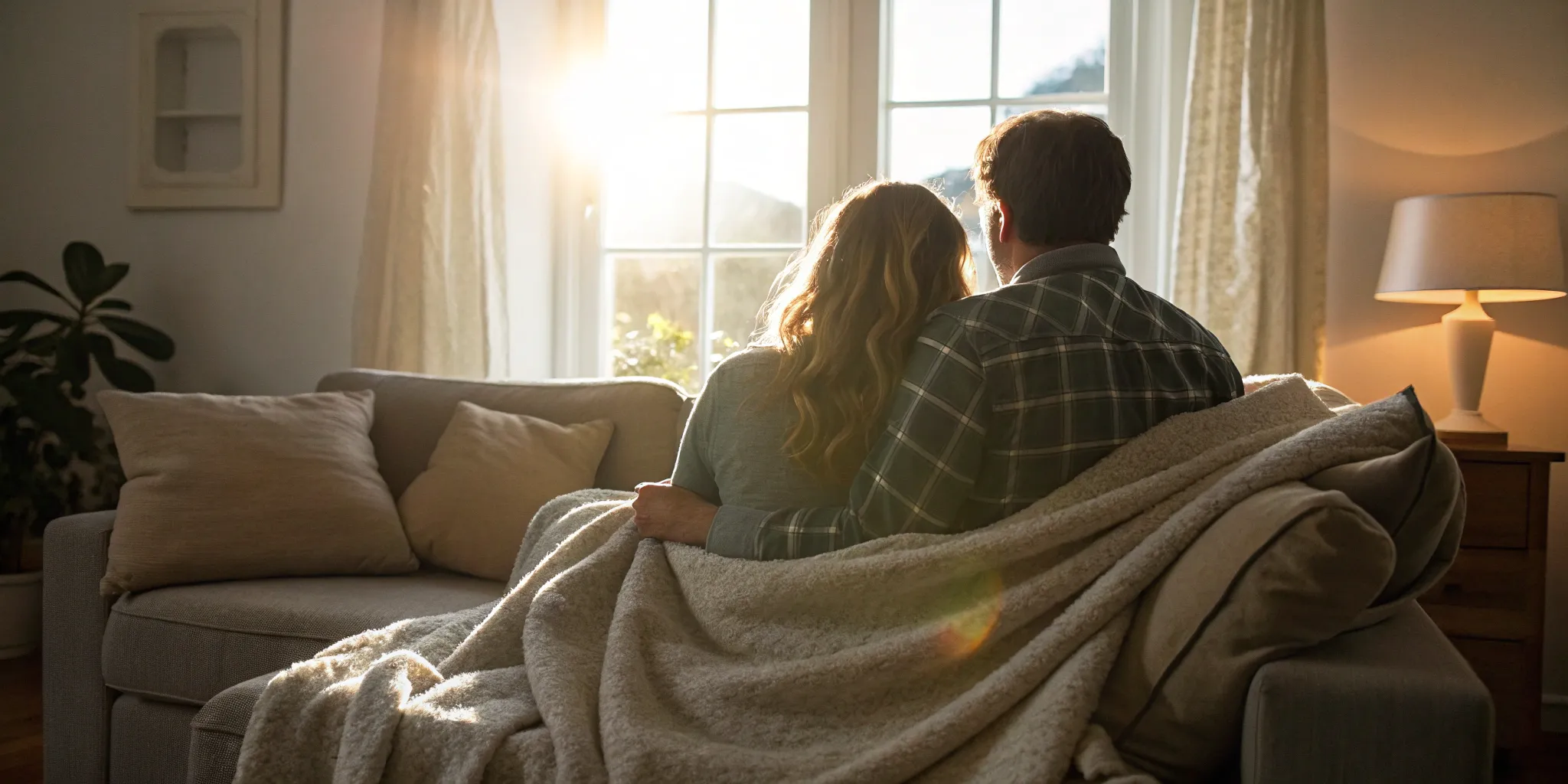 A couple finding safety and connection, a core principle of attachment-based therapy.